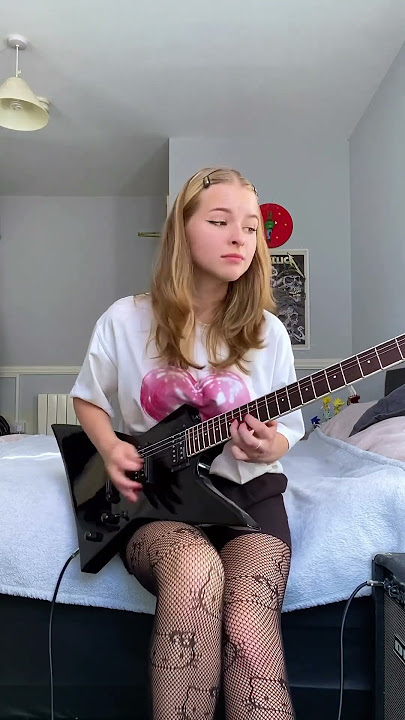 Supido on electric guitar
