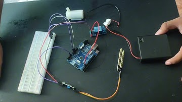 Part 2 | Program Penyiraman Tanaman Otomatis Berbasis Arduino Uno Dengan Sensor Kelembaban Tanah