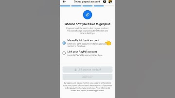 Facebook link bankaccount #ytshorts #viral