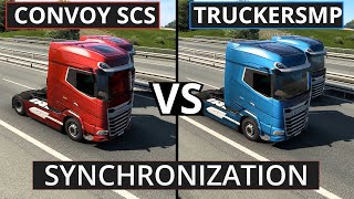 Ets2 Truckersmp Vs Convoy Scs Mode Official Game Multiplayer Euro Truck Simulator 2