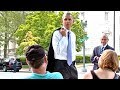 President Obama Walks The Washington Mall