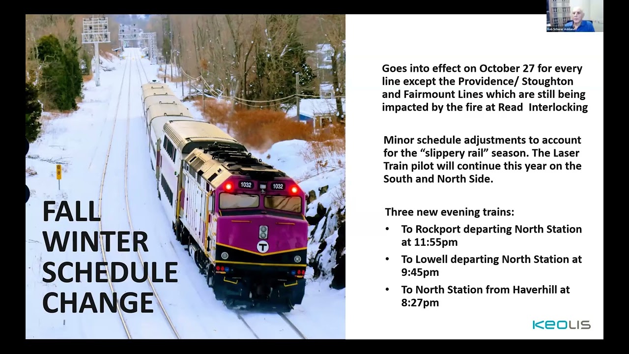 MBTA Advisory Board Climate & Clean Energy/Passenger Rail Joint Committee Meeting (10/15/25)