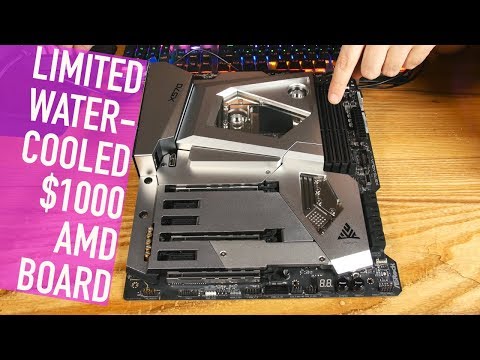 ASRock X570 Aqua: Limited Edition $1000 AMD Water-Cooled Motherboard Unboxing