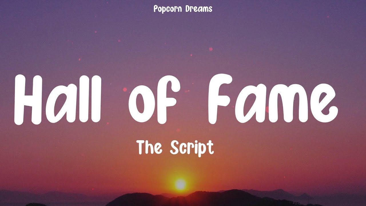 The Script - Hall of Fame (Lyrics) | Shawn Mendes, Bruno Mars, James Arthur | Playlist