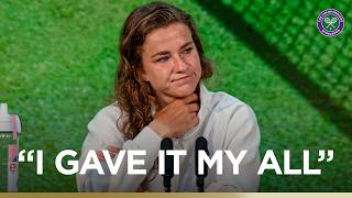 Karolina Muchova reacts to her Ladies' Singles Final loss | Press Conference | Wimbledon 2026