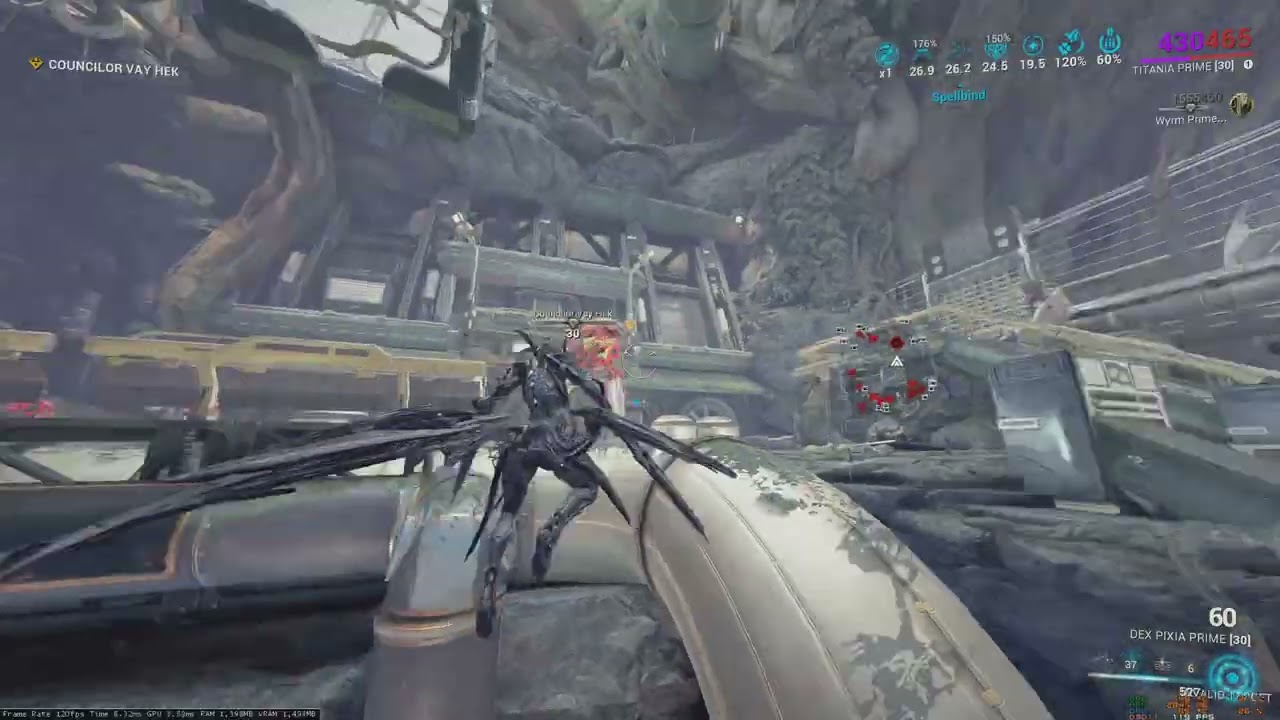 Warframe | Vay Hek Speedrun 49.600s