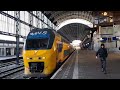 VIRM 9586 vertrekt met lichtgroetjes van Haarlem | 23 januari 2026