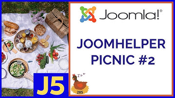 JoomHelper Joomla Extensions Picnic #2 - 👀 WMW 285