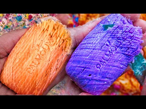 🔝 Palmolive soap cubes only 💜  Very satisfying relax sound 😴 Compilation