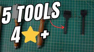5 Leather Tools Rated 4 Stars or Higher (Worth Buying)