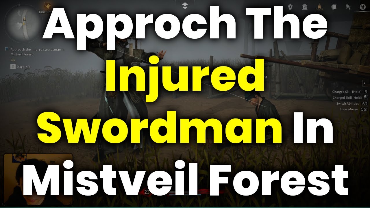 Двенадцать лет вражды | Подойдите к раненому мечнику в лесу Миствейл — там, где встречаются ветры