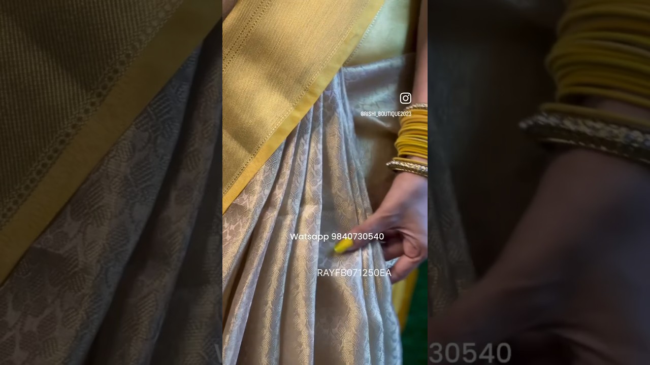 Full zari weaving semi silk saree at just Rs.1250🥳 