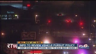 IMPD to review police chase policy