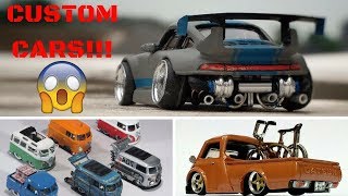 HotWheels Custom Cars Part 1!!! 13+