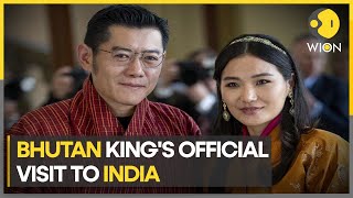 Bhutan King Wangchuck welcomed by Assam CM on a 7-day official visit to India | World News | WION