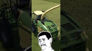 I ALMOST TOOK TRUCK & TRAILER OUT! GPS GOT STUCK! 🙄 | Farming Simulator 25 #shorts #farmingsimulator