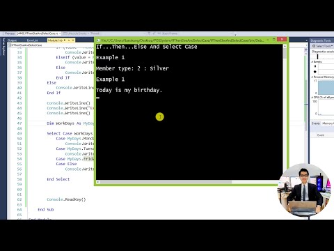 สอน Visual Basic .NET พื้นฐาน ตอนที่ 10 - การใช้ If...Then...Else และ Select Case