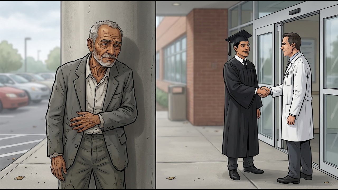 Vendió su RIÑÓN para pagar la Universidad de su Hijo, y en la Graduación él le hizo ESTO...