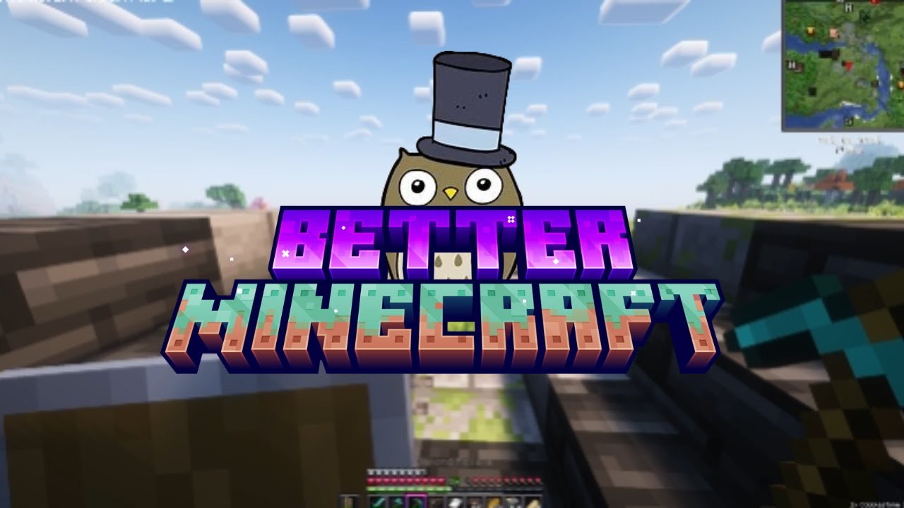 Better Minecraft Lets Play: Looting Pillager Camp Goes Wrong - YouTube