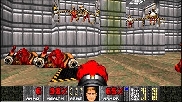 Doom 2 Reloaded Map 04 "Alpha Base" UV Max in 4:57