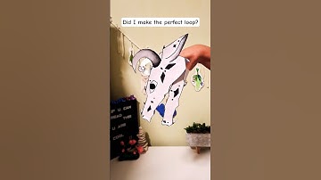 Did I make the perfect loop? New Trend? #dragon #dragonpuppets #new #unique #puppet #loop