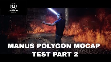 MANUS MOCAP TEST PART 2 - Manus Polygon - Iclone 8 Unreal Engine 5