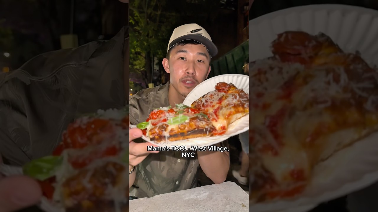 Rating Pizza at Mama’s TOO! In the West Village, NYC