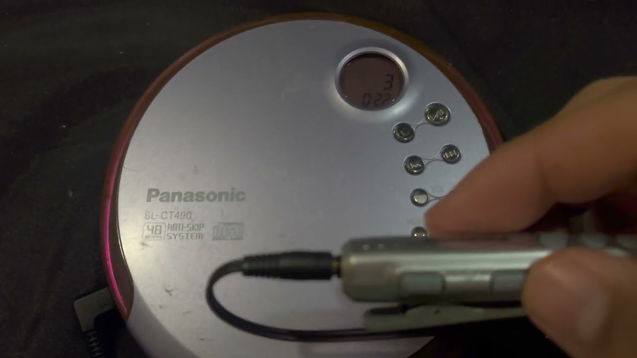 【動作品】美品 Panasonic SL-CT490 ポータブルCD プレーヤー Amazon.co.jp: Panasonic(パナソニック) ポータブルCDプレーヤー SL