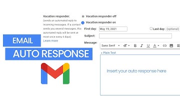 Email Auto Response | Email Auto Reply | Vacation Responder | Tagalog Tutorial