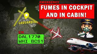 Pilots on Oxygen | Fumes/Smoke On Board out of LaGuardia screenshot 5
