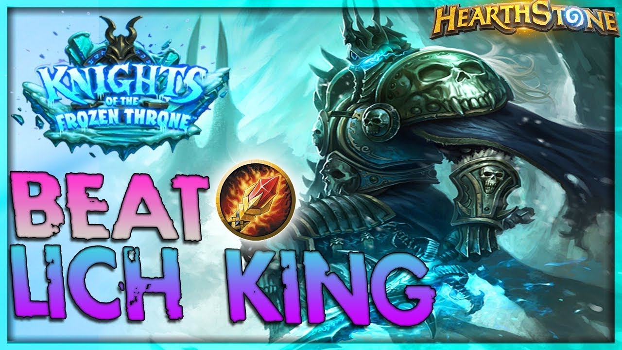 How to beat THE LICH KING [Mage] - Solo Adventure 🌟 | Frozen Throne Legend - YouTube