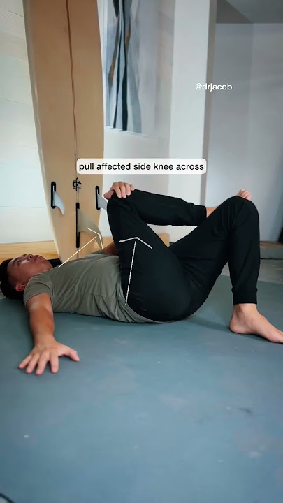 Sciatic pain quick relief! #sciatica #sciaticarelief #sciaticapain #lowbackpain#backpain #pain