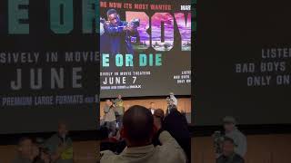 Introducing Will Smith & Martin Lawrence at Bad Boys Screening