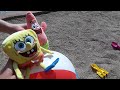 Spongebob adventures spongebob and patrick go to the beach