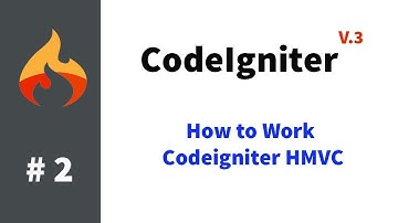 #2 Codeigniter 3 - How to Work Codeigniter HMVC