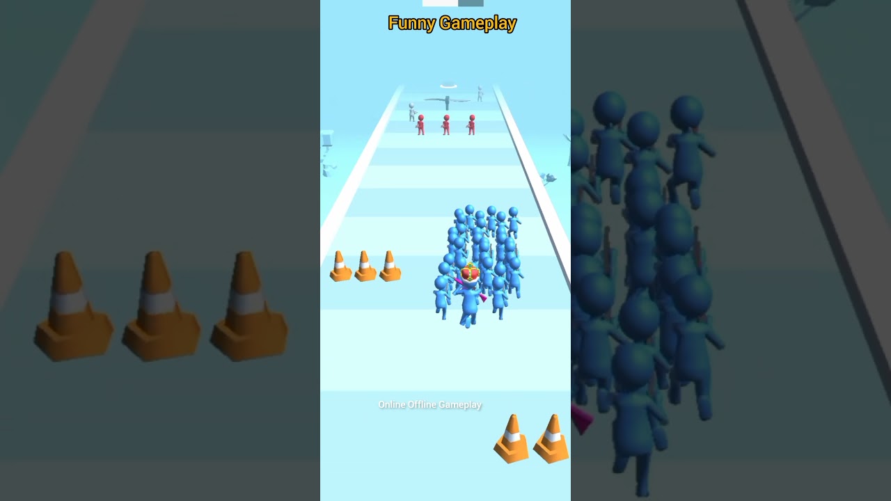 Gun clash Run 🤖 Funny shorts videos 🧐 