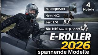 E-Roller Vergleich 2026 Niu Nqix500, Next Nx2, Zero Ls1 Niu N1S Finde Deinen Richtigen E-Roller