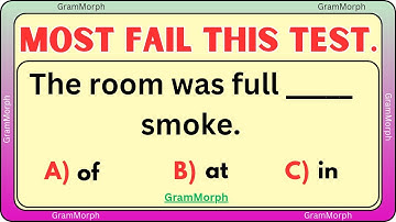 Mixed English Grammar Test 🔥 Most Seniors Can’t Pass This Quiz! (99% Fail)