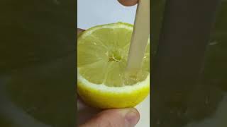 DIY Amazing Lemon and Baking Soda Experiment #experiment
