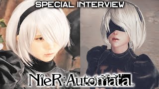 NieR Automata : 2B realistic cosplay!   Special Interview!