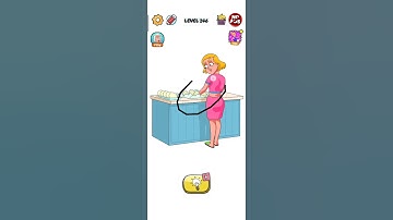 draw puzzle Game level 246 #shorts #viral #video #trending #braindom #gaming