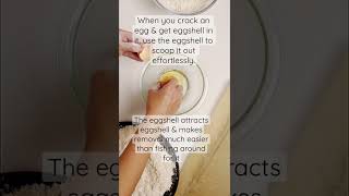 Famous Best way to remove broken eggshell from eggs #SHORTS Wealth