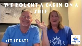 Update #1 | We Bought a Cabin on a Ship! 🚢 Cruise Life Begins