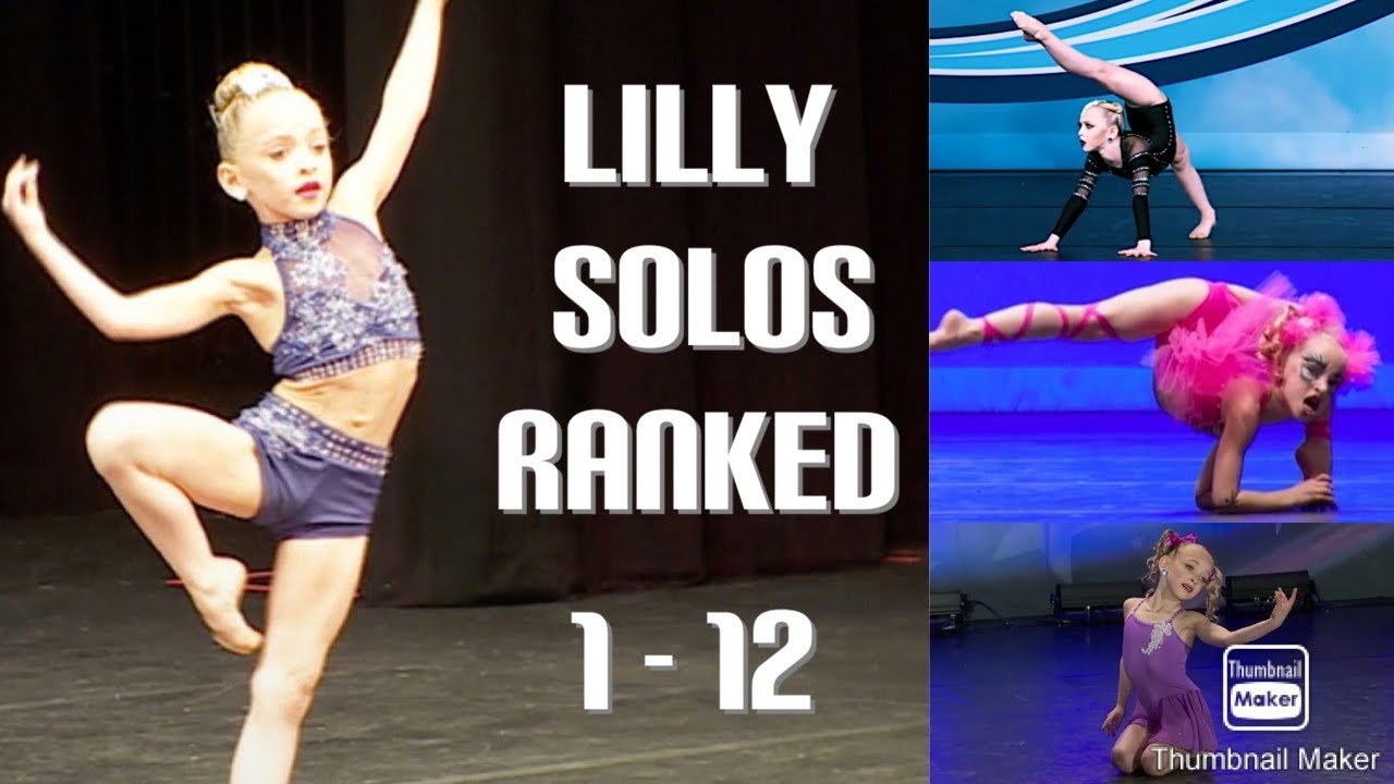 Ranking all of Lily’s solos | dance moms - YouTube