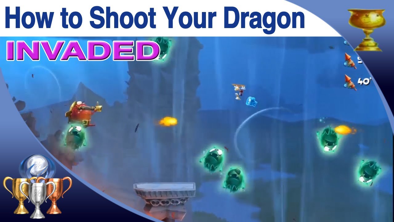 Rayman legends how to shoot your dragon queen - organicopec
