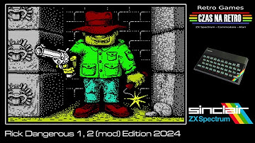 Rick Dangerous 1, 2 (mod) Edition 2024 - ZX Spectrum
