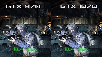 GTX 970 vs GTX 1070 - Metro Last Light 1440p Frame Rate Test