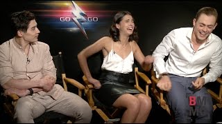 Dacre Montgomery, Naomi Scott & Ludi Lin Interview - Power Rangers