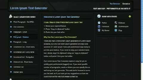 Lorem Ipsum Text Generator - The Best Text Generator Online