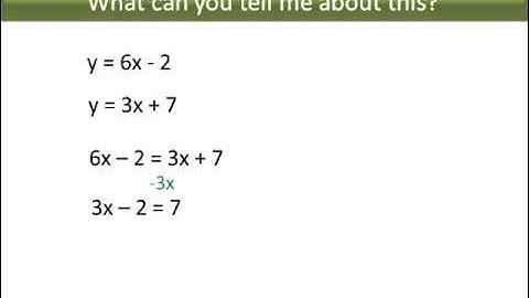 1) introduction to simultaneous equations